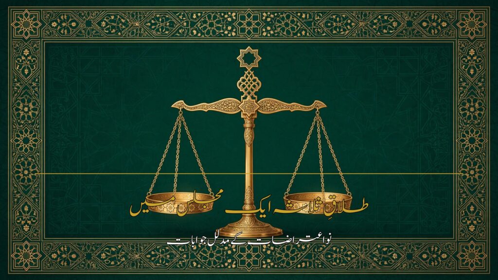 طلاقِ ثلاثہ ایک مجلس میں: 9 اعتراضات کے مدلل جوابات
